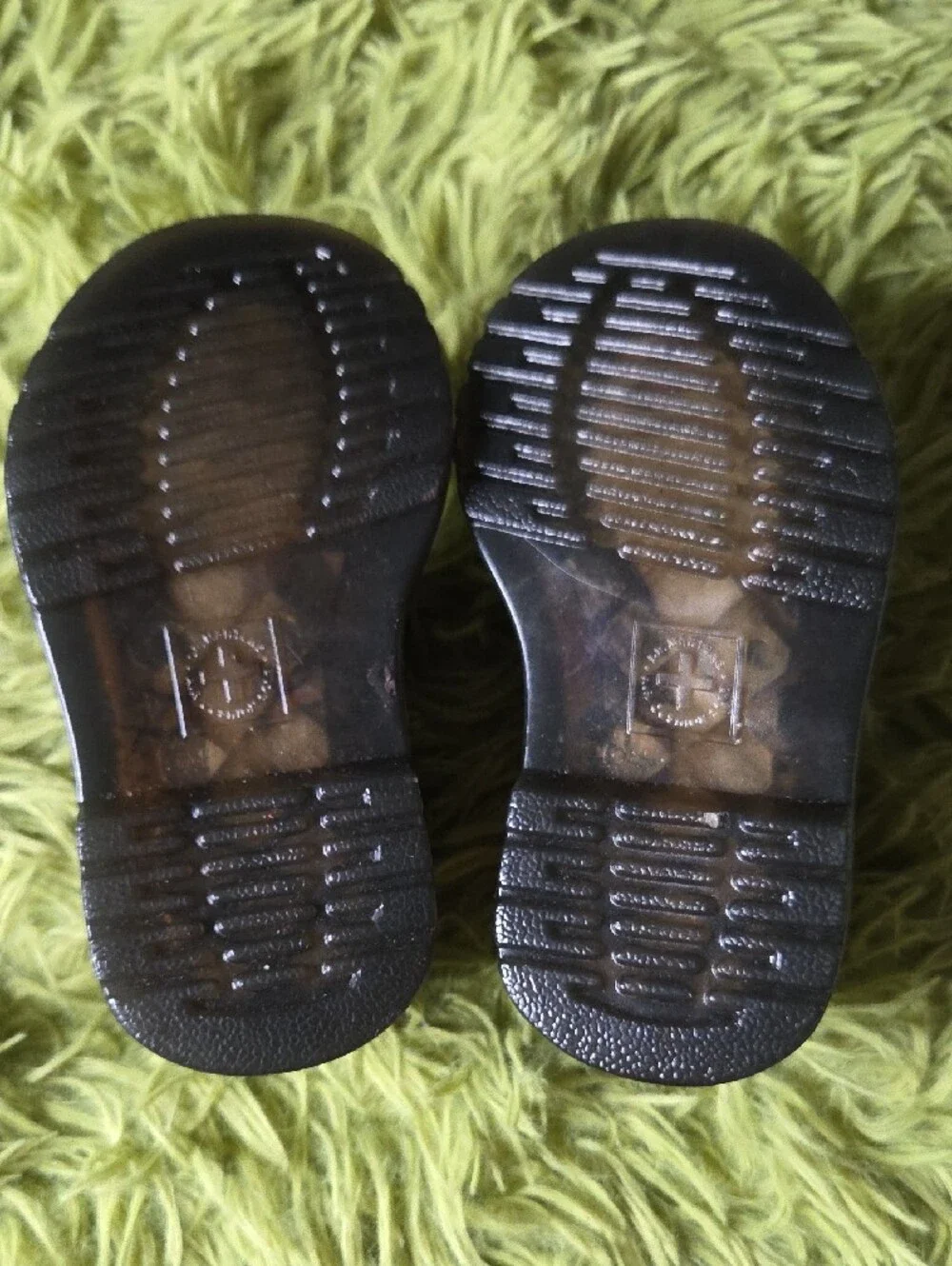 Dr. Martens Black Velcro Mary Jane Kids Shoes
